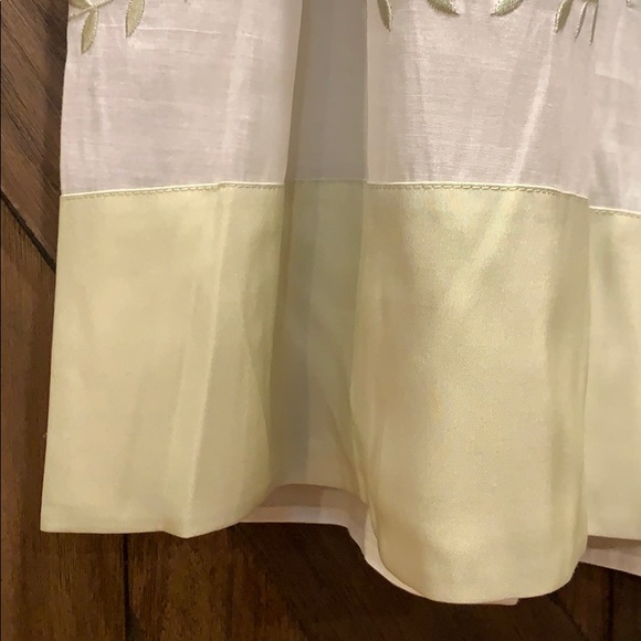 NWT embroidered silk blend Ann Taylor full skirt, Sz2 - Picture 8 of 13